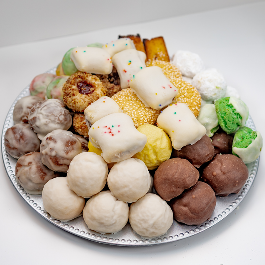 3 Pound Assorted Cookie Tray - Scola's Italian Cookies